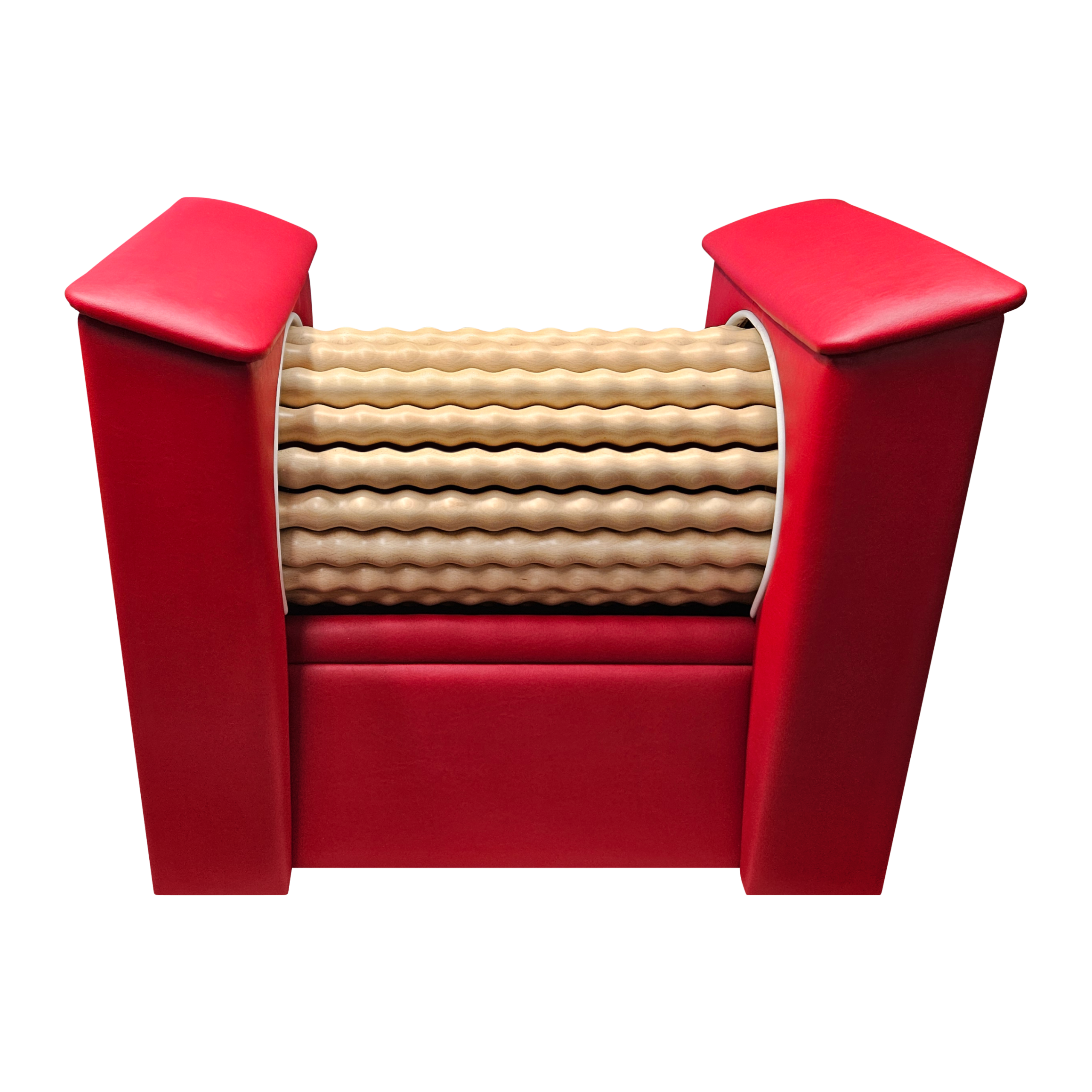 Czerwony rollmasażer