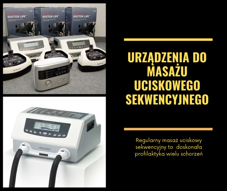 Masaż uciskowy sekwencyjny - urządzenia