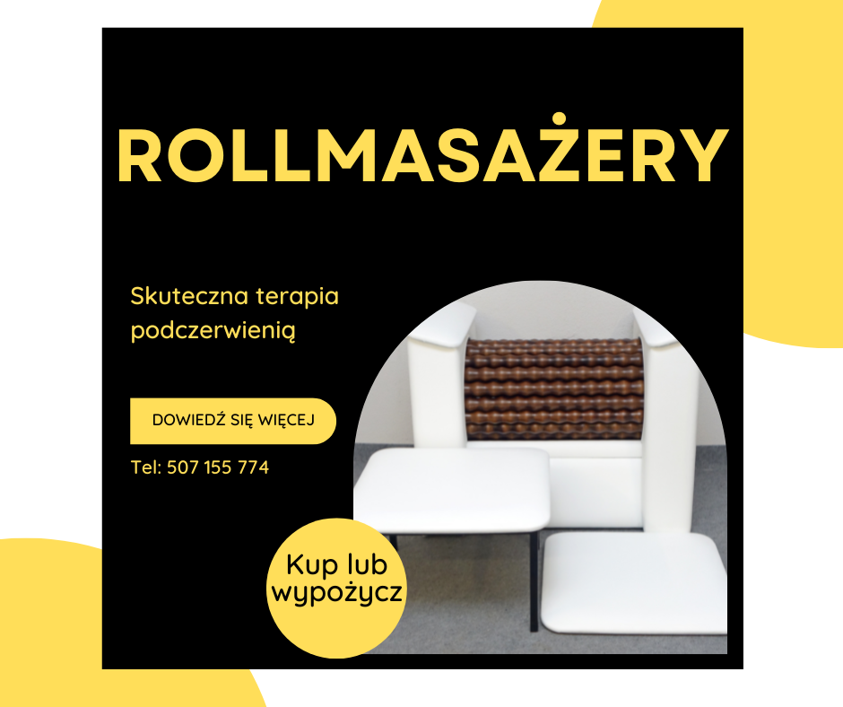 Rollmasażery - terapia podczerwienią