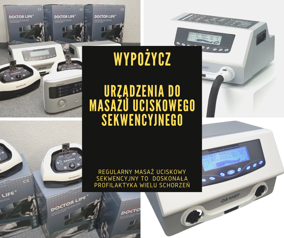 Urządzenia do masażu uciskowego